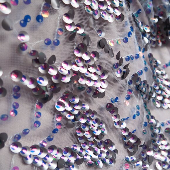 Torrid Pink and Black Lace Mini Sequin Shift Dress 1X - Picture 11 of 11